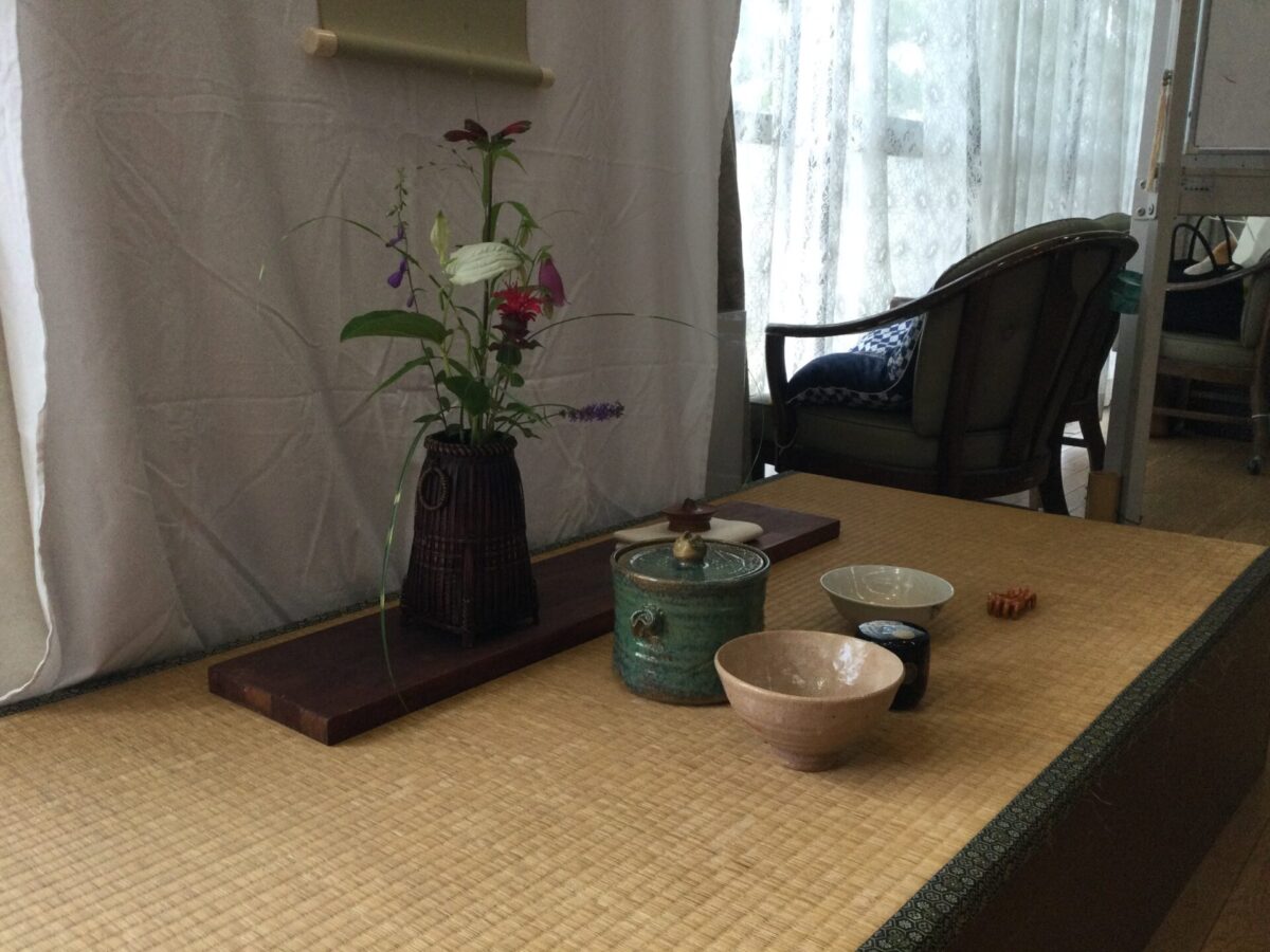 お茶会　IN　幸津川デイ